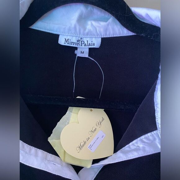 Mirror Palais Underwire Polo 2.0 in black cropped bustier Revolve FWRD M - Picture 4 of 7